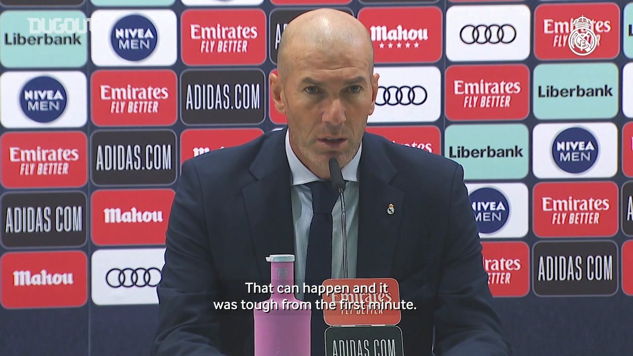 VIDEO: Zidane: 'We can't be pleased with ourselves'