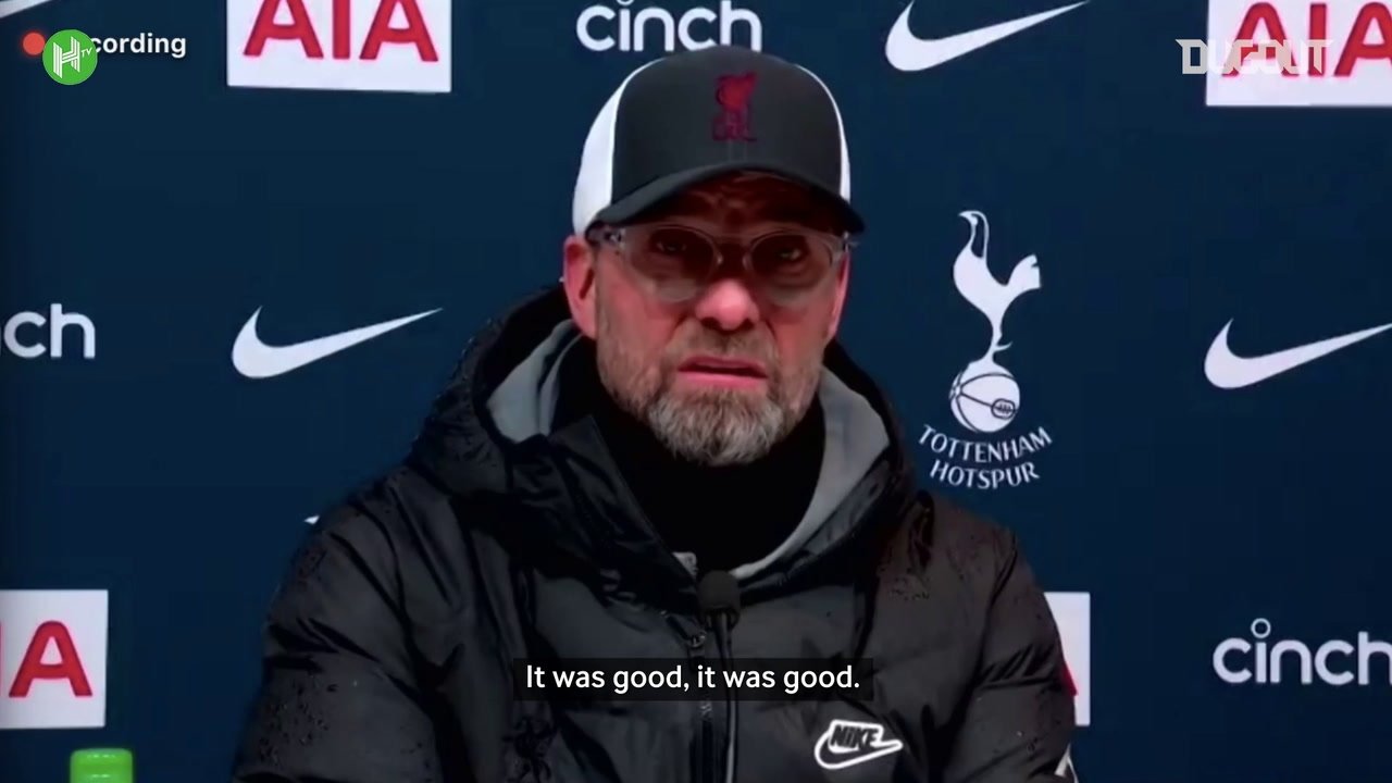 Jürgen Klopp on Liverpool's big win and Thiago's performance. DUGOUT