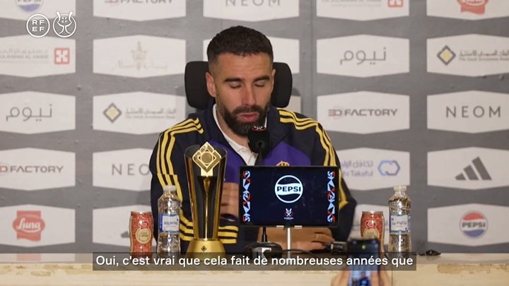 VIDÉO : Carvajal se réjouit de son titre d'homme du match après le derby madrilène