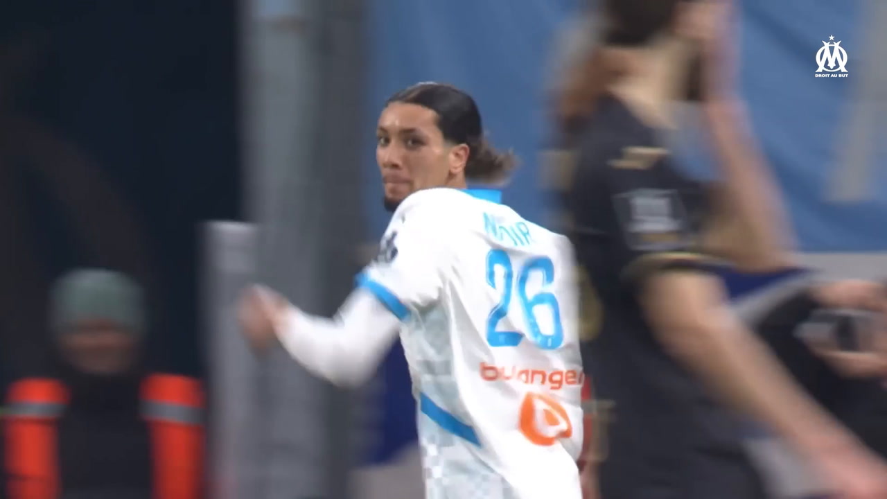 Nadir scored his first OM goal with Le Havre cracker