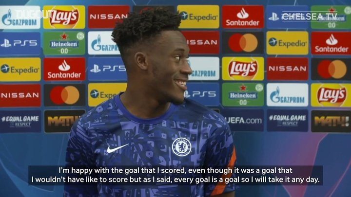 VIDEO: Hudson-Odoi delight at first Champions League goal