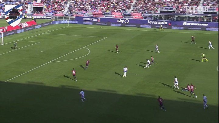 VIDEO: il bellissimo gol da fuori area di Gabbiadini