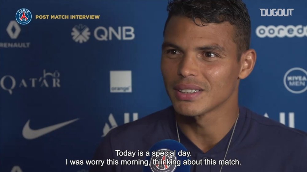 Thiago Silva speaks out on his departure. DUGOUT