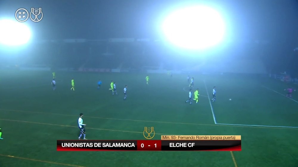 A late own goal saw Unionistas get knocked out by Elche. DUGOUT