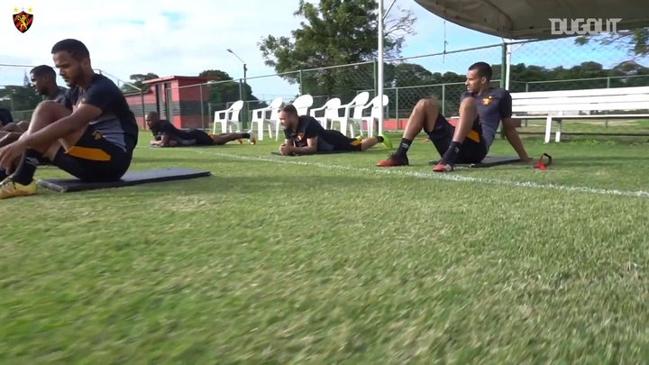 VIDEO: Sport train ahead of the last round of Pernambucano Championship