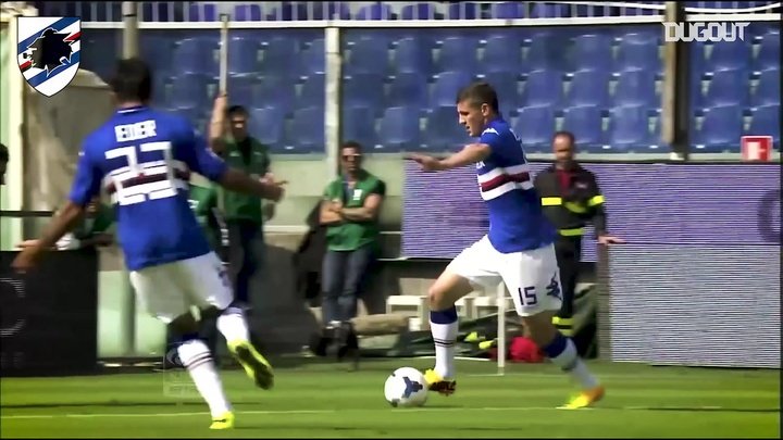 VIDEO: Pawel Wszolek makes Sampdoria history!