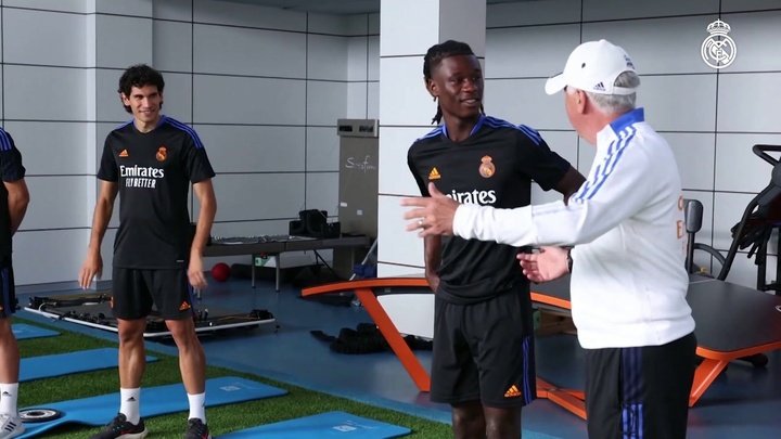 VIDEO : Le premier entrainement de Camavinga avec le Real Madrid