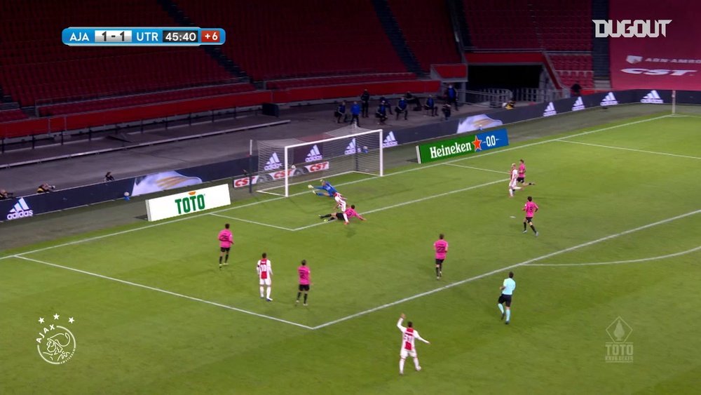 Ajax were involved in a nine goal thriller on their way to the KNVB Cup final. DUGOUT