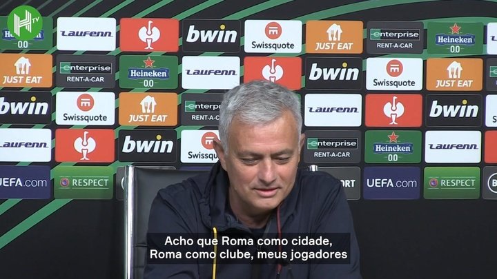 Mourinho exalta Roma: 