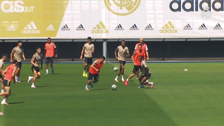 VIDEO: Final session ahead of Real Sociedad clash