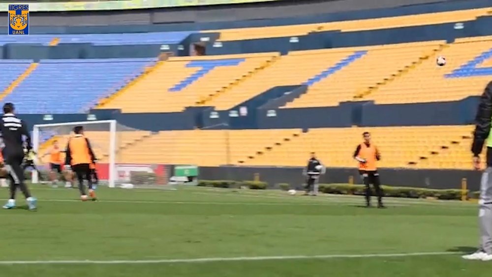 Tigres se divirtió en un amistoso de su club. DUGOUT