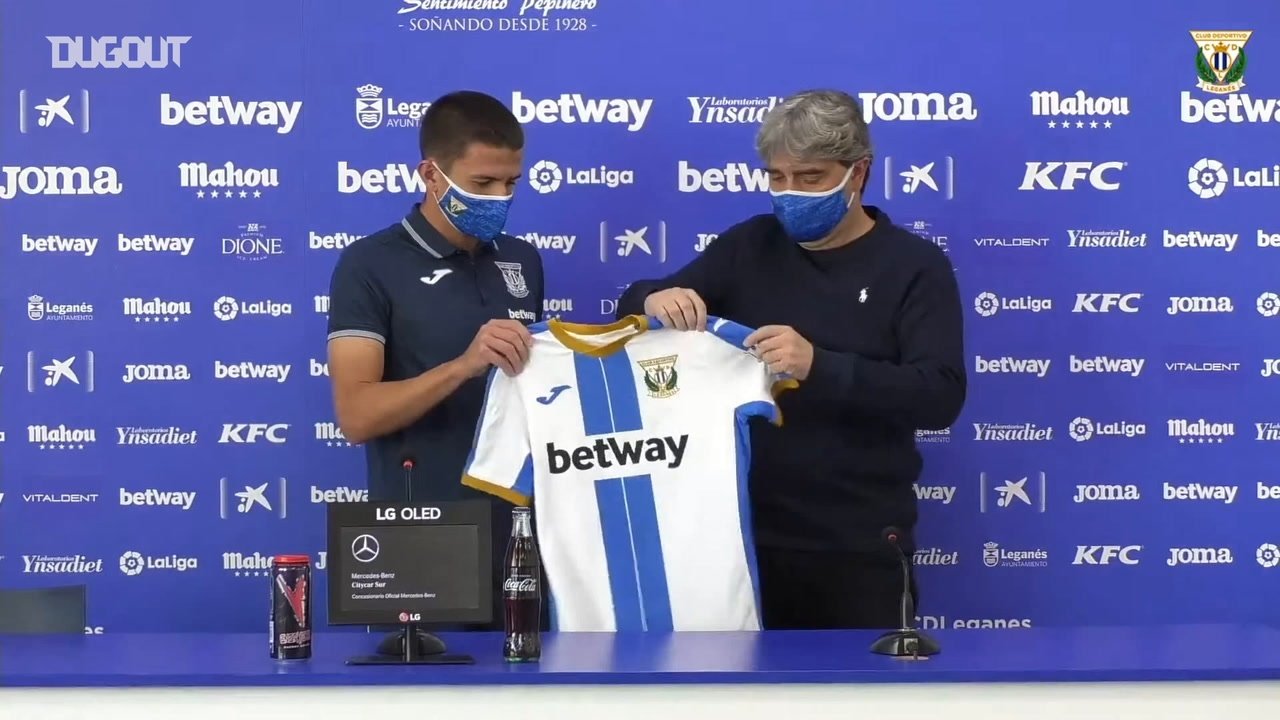 VIDEO: Sergi Palencia joins CD Leganés