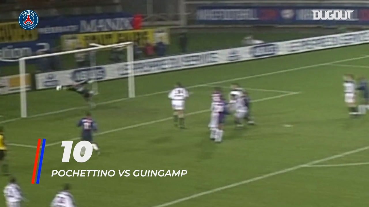 PSG's top 10 goals scored by Argentinians. DUGOUT