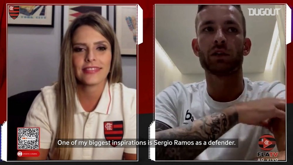 VIDEO: Léo Pereira reveals Sergio Ramos as his biggest inspiration. DUGOUT