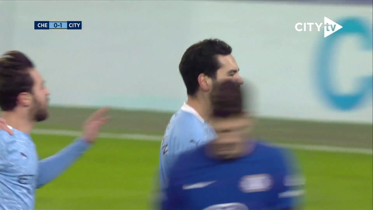 Résumé Chelsea 1-3 Manchester City. dugout