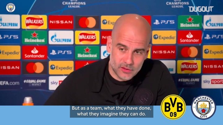 VIDEO: Guardiola speaks ahead of Dortmund game