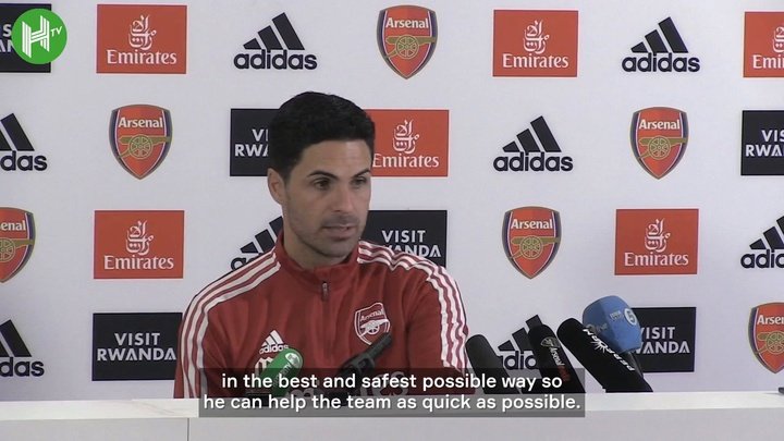 VIDEO: Arteta on Tomiyasu and the chance to win five Premier League games in a row