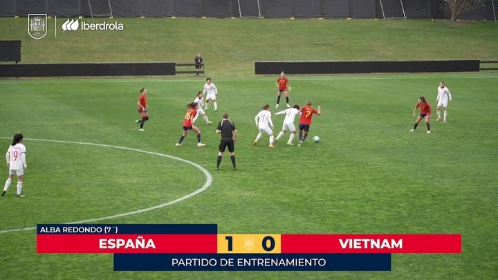 VIDEO: la Spagna femminile batte il Vietnam 9-0 nell'ultimo test pre-Mondiale