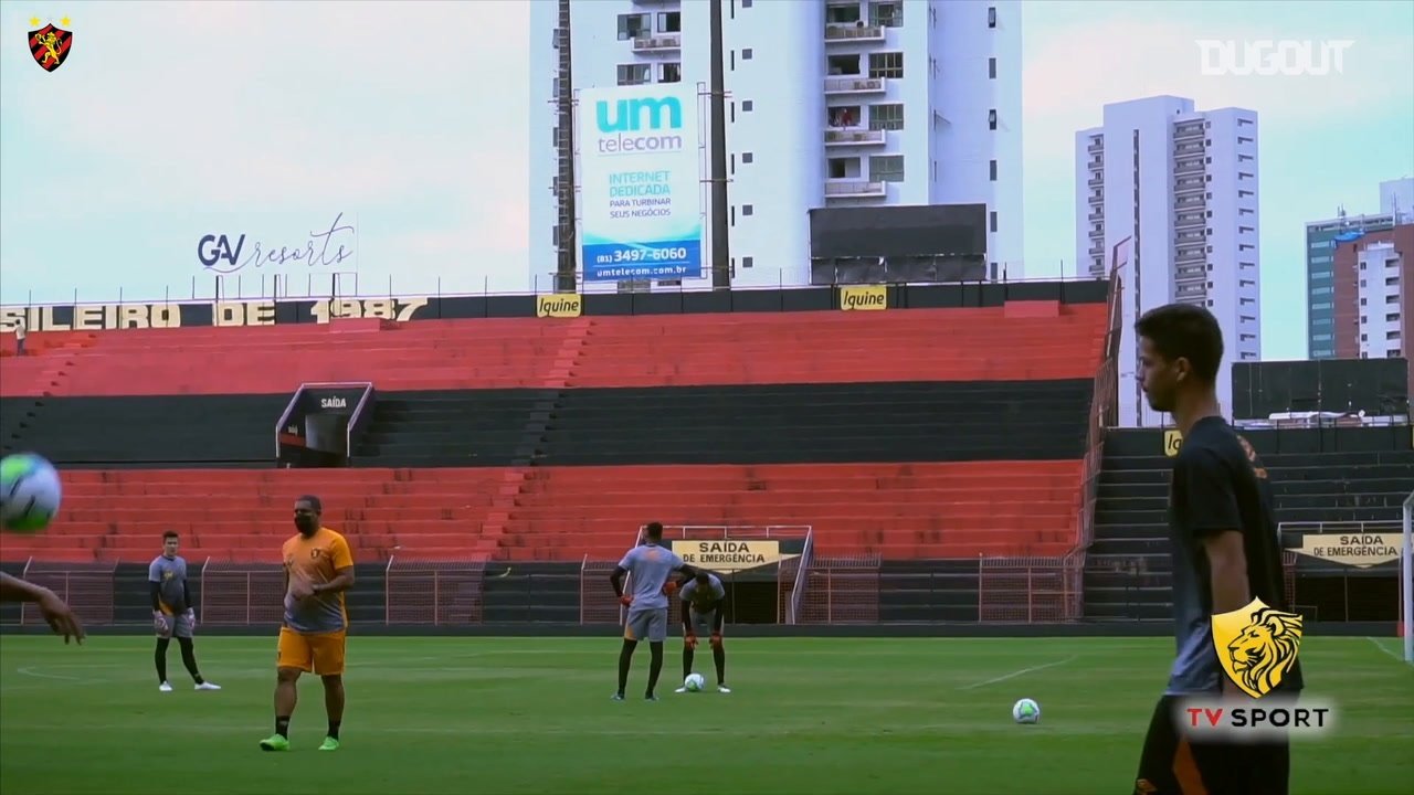 VIDEO: Sport Recife continue to train ahead of the Brazilian Championship start