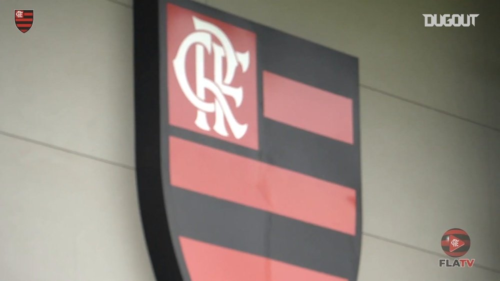 VIDEO: Flamengo continue to train at Ninho do Urubu. DUGOUT