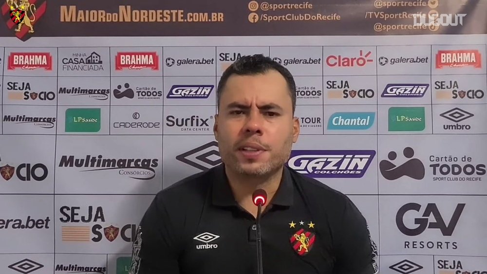 Jair Ventura concedeu entrevista após a vitória no clássico pela Copa do Nordeste. DUGOUT