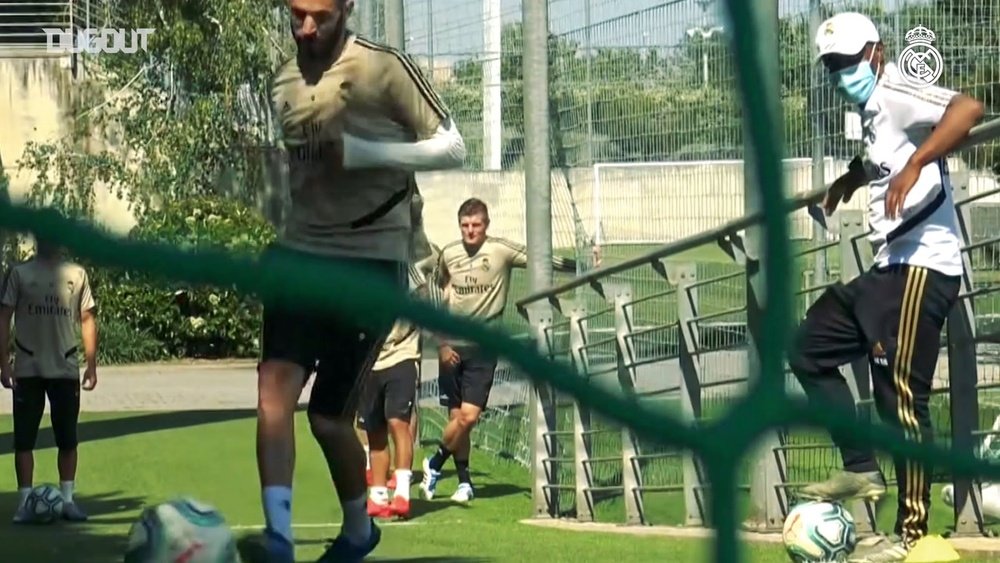 VIDEO: Real Madrid's fifth session of the week. DUGOUT