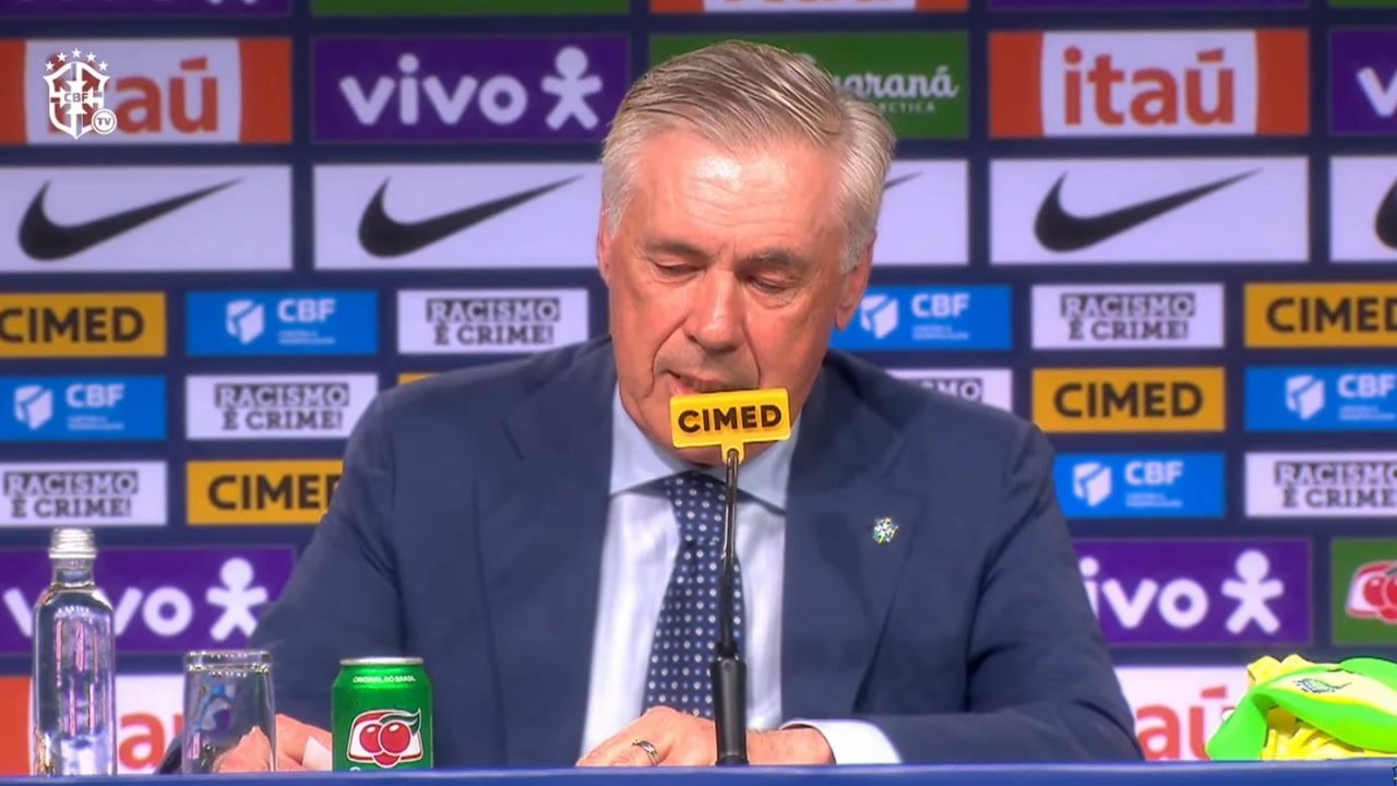 Ancelotti convoca Seleção Brasileira pela primeira vez; veja lista