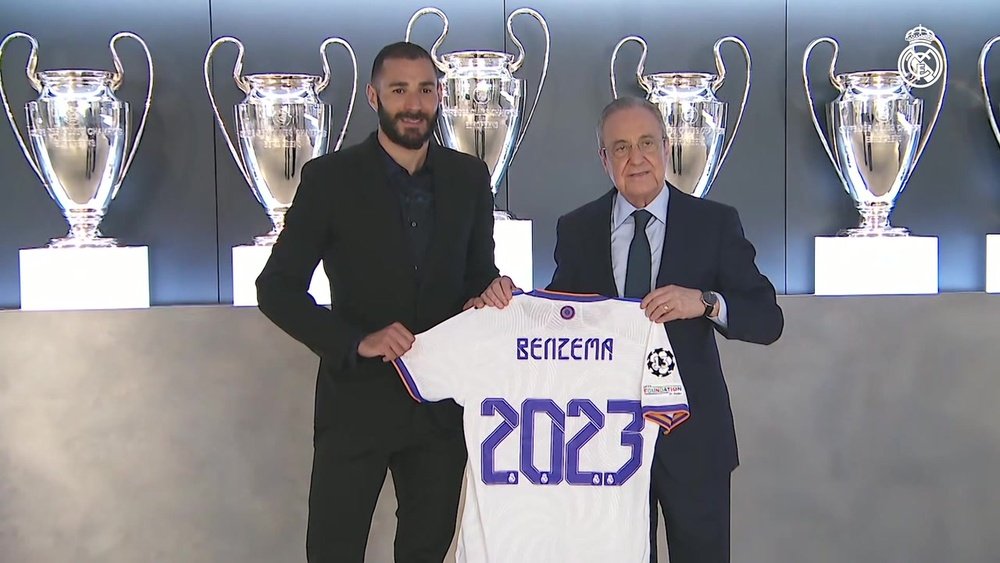 Karim Benzema has extended his Real Madrid contract. DUGOUT