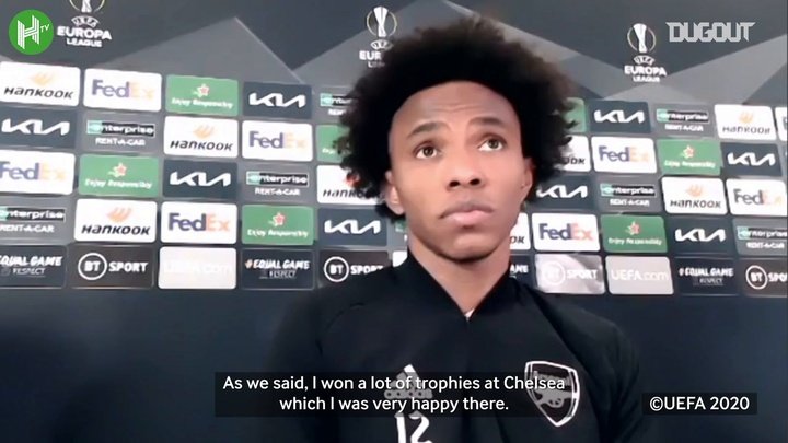 VIDEO: Willian on Arsenal's squad and mentality