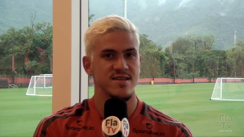 Pedro exalta elenco do Flamengo.