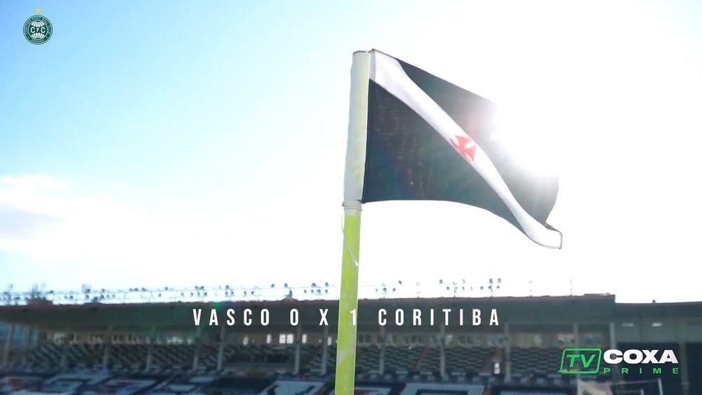 Coritiba beat 10 man Vasco da Gama last Saturday. DUGOUT