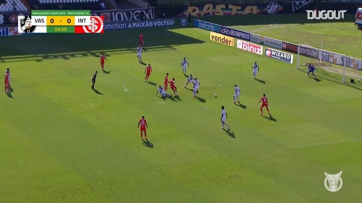 VIDEO: Internacional remain top after controversial win over Vasco