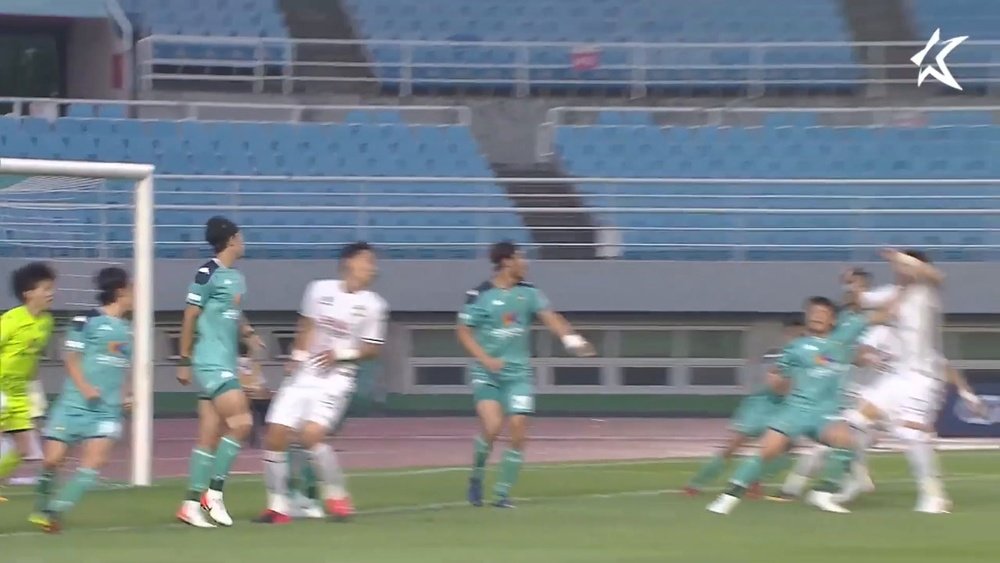 Ansan Greeners defeated Gyeongnam 3-1 in a K-League 2 clash. DUGOUT