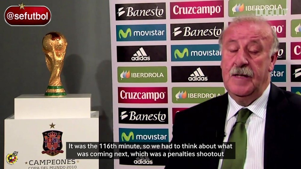 VIDEO: Vicente del Bosque remembers Iniesta’s goal. DUGOUT