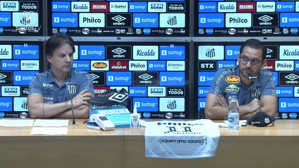 Médico do Santos explica situação atual dos volantes Jobson e Sandry. DUGOUT