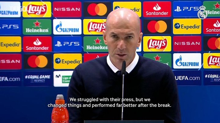 VIDEO: 'We struggled, but it’s a fair result' - Zidane