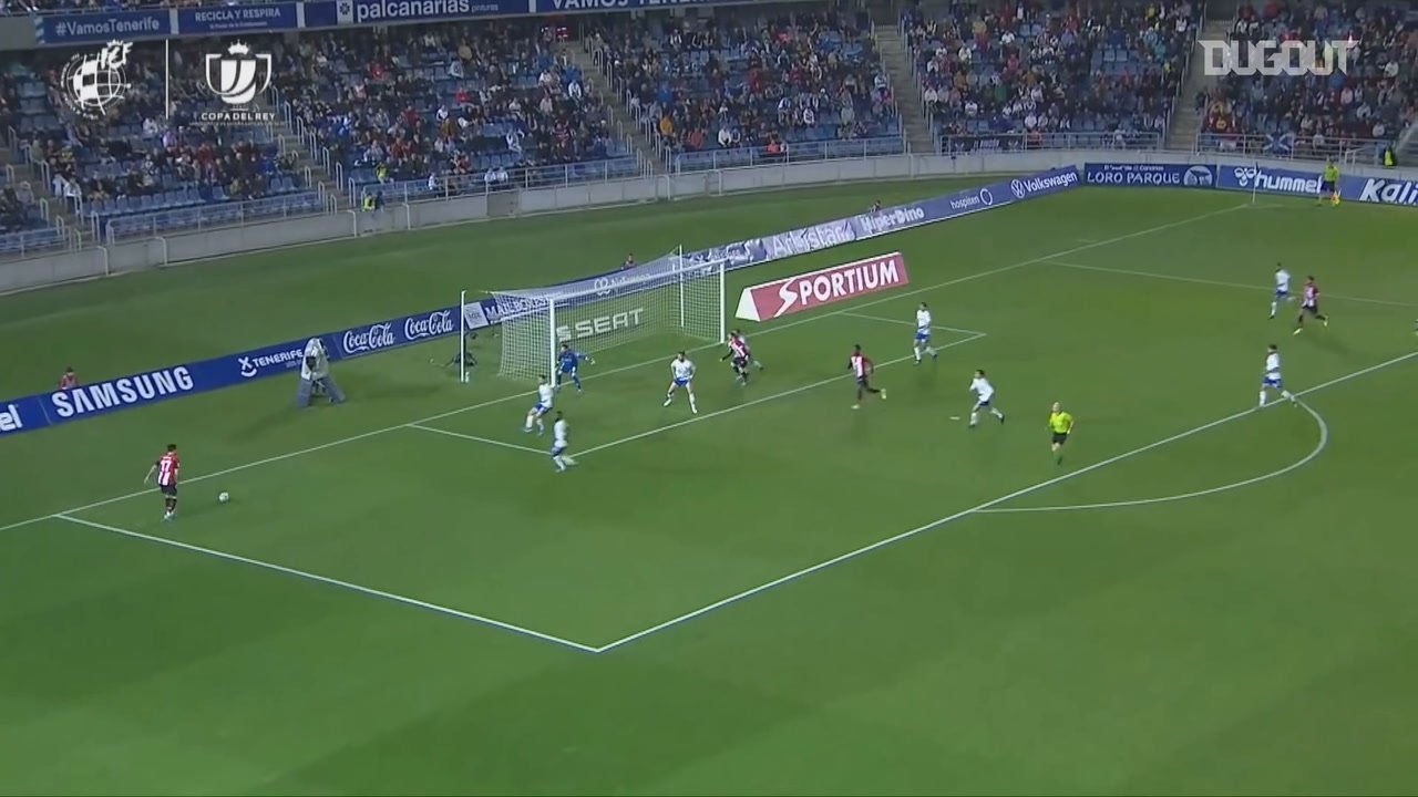 VIDEO: Iñaki Williams’s chest goal in the Copa del Rey. DUGOUT