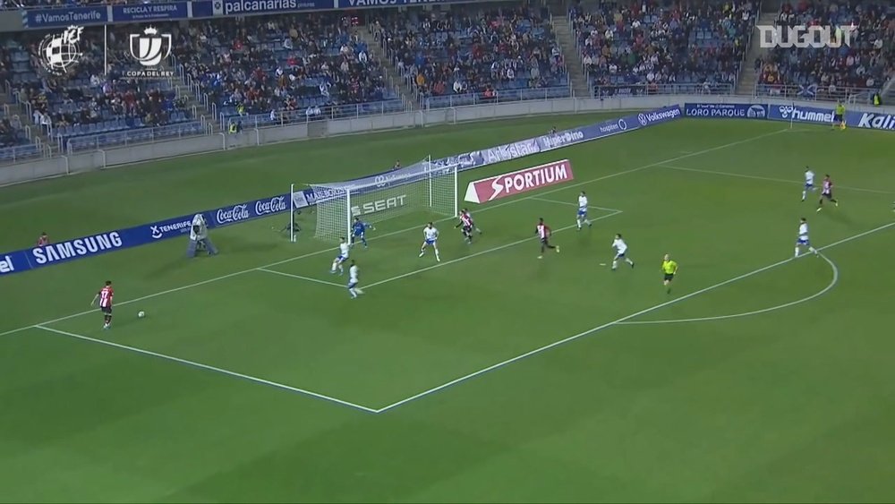 VIDEO: Iñaki Williams’s chest goal in the Copa del Rey. DUGOUT