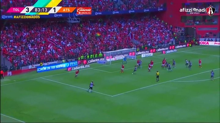 VÍDEO: el olfato goleador de Aldo Rocha frente a Toluca