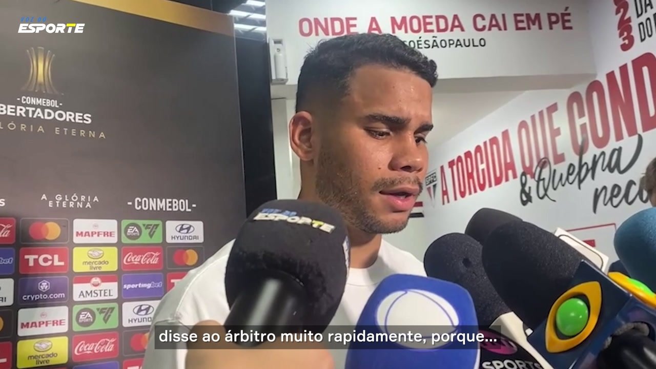 Denúncia por xenofobia na Libertadores: 'Me chamou de venezuelano morto de fome'