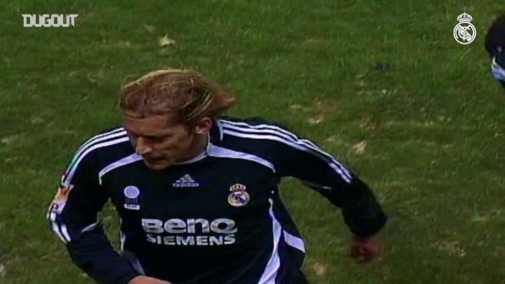 Il debutto di Marcelo con il Real Madrid. Dugout