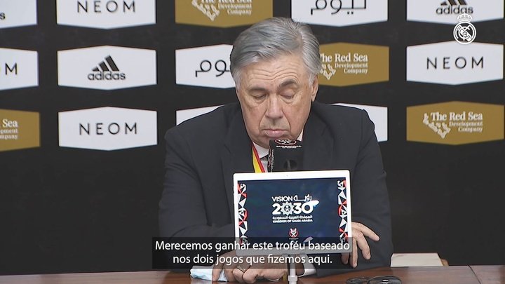 Ancelotti diz que Real Madrid vai competir por mais títulos na temporada. DUGOUT