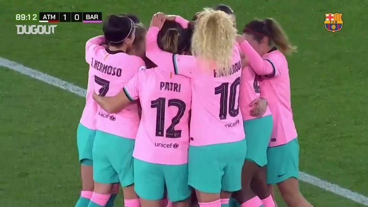 VIDÉO : Le superbe coup franc d'Alexia Putellas contre l'Atlético