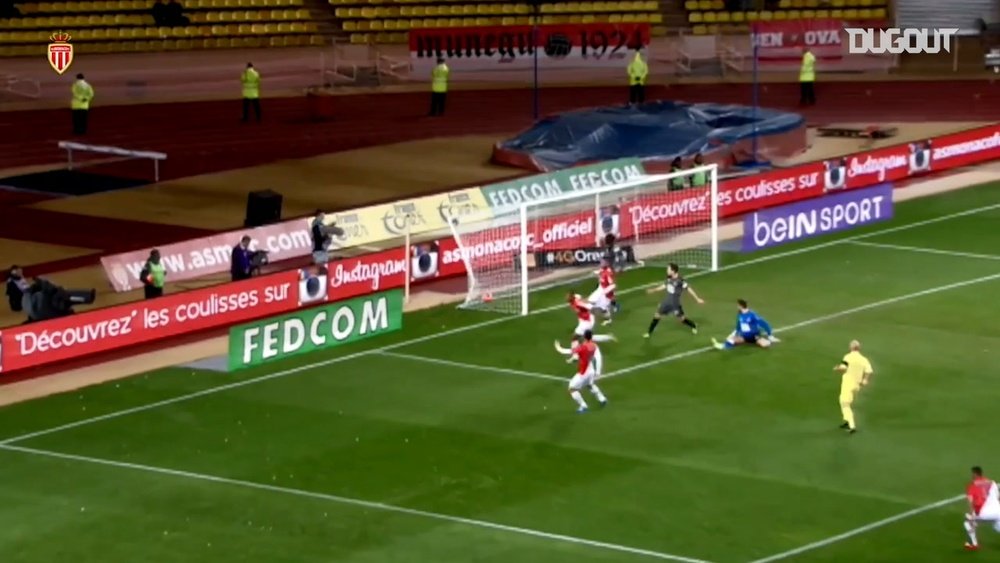 Anthony Martial netted his first Monaco goal in 2014. DUGOUT