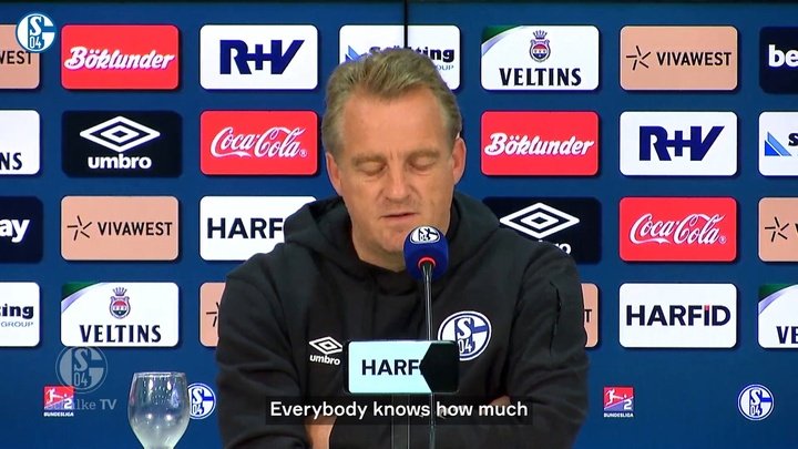 Schalke boss' pre Nuremberg thoughts. DUGOUT