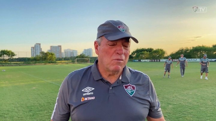 Abel Braga comenta o que espera do jogo de volta contra o Millonarios-COL