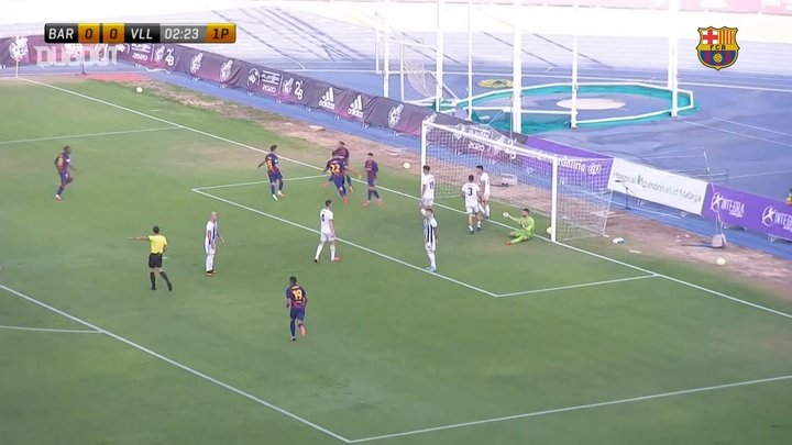 VIDEO: Highlights: Barca B 3–2 Valladolid Promesas