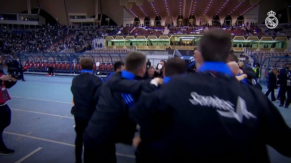 Ancelotti will spend his last season at the Santiago Bernabeu. Screenshot/DUGOUT