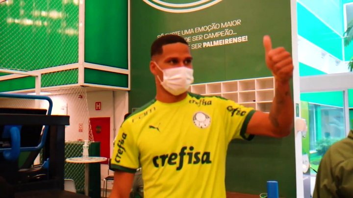 Bastidores da chegada e primeiro dia de Murilo no Palmeiras