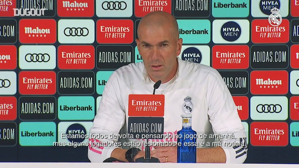 Zidane fala sobre Villarreal, Sérgio Ramos e calendário extenso. DUGOUT